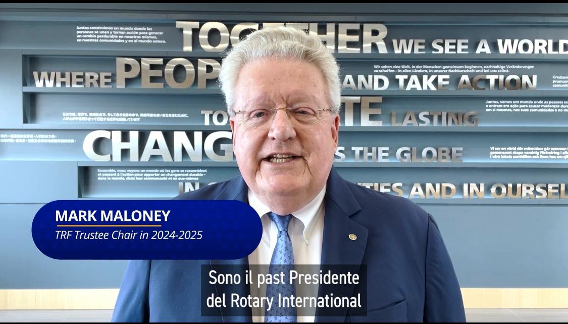 MARK MALONEY - TRF Trustee Chair in 2024 - 2025 